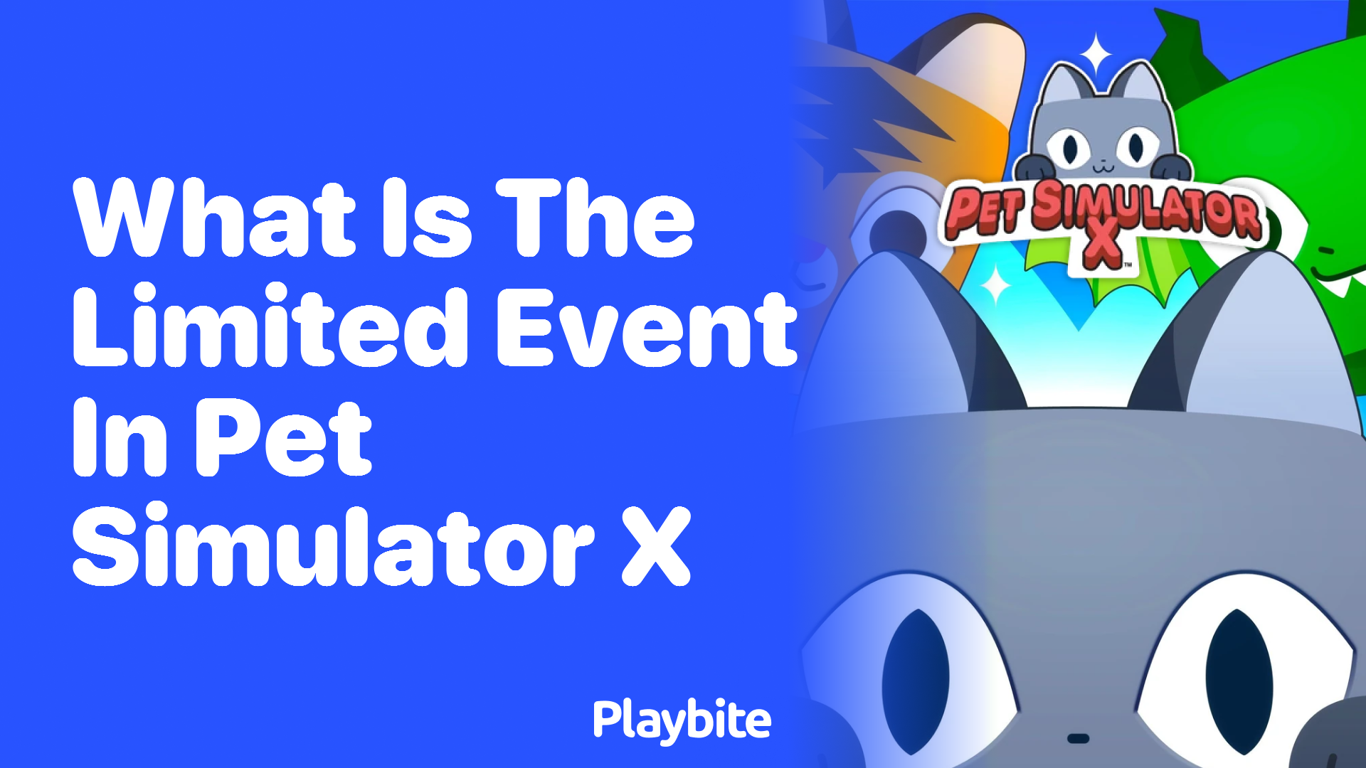 What is the Limited Event in Pet Simulator X?