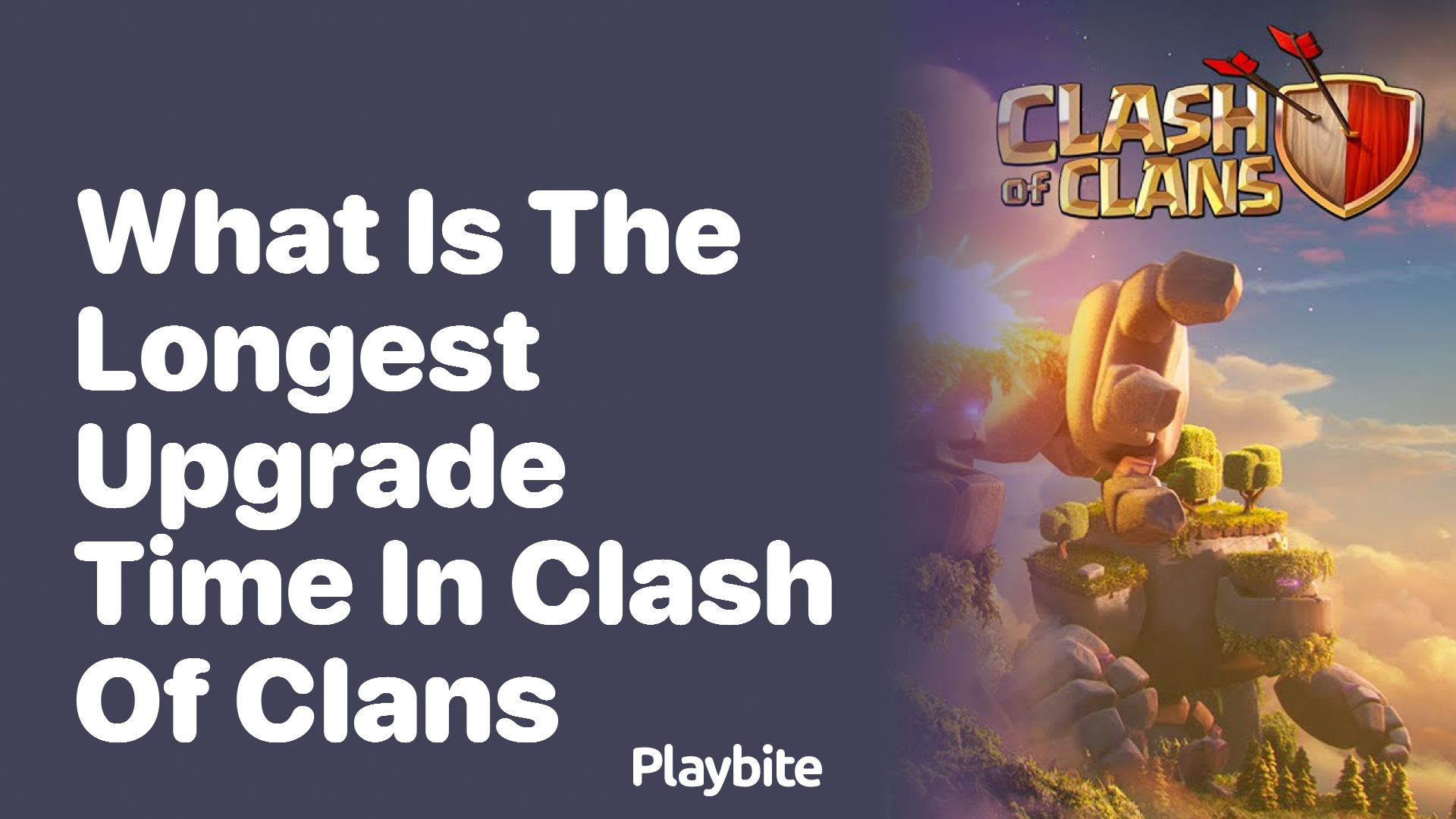 clash of clans longest upgrade times