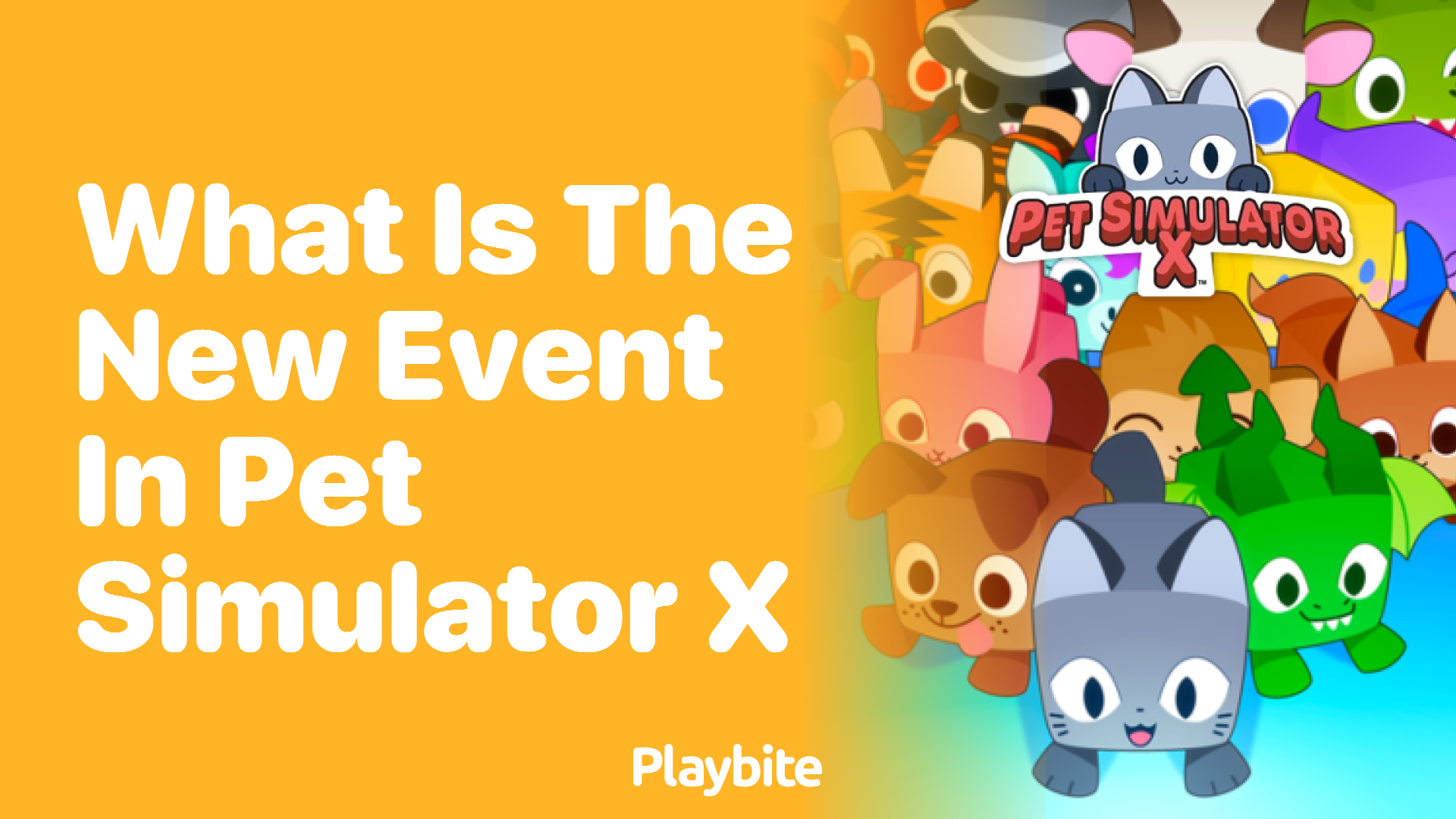 What is the New Event in Pet Simulator X?