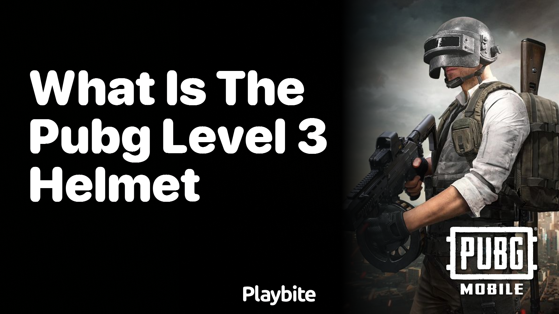 What is the PUBG Level 3 Helmet?