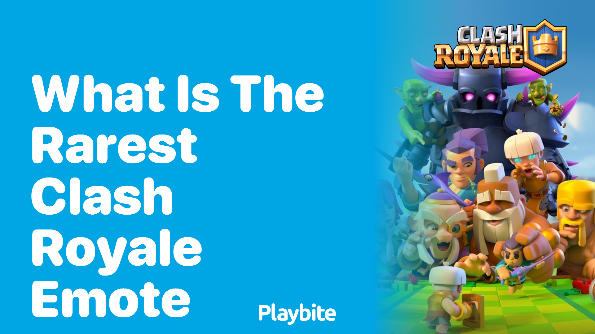 What Is the Rarest Clash Royale Emote?