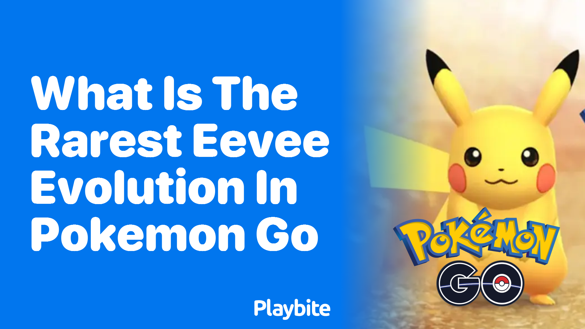 Discovering the Rarest Eevee Evolution in Pokemon GO