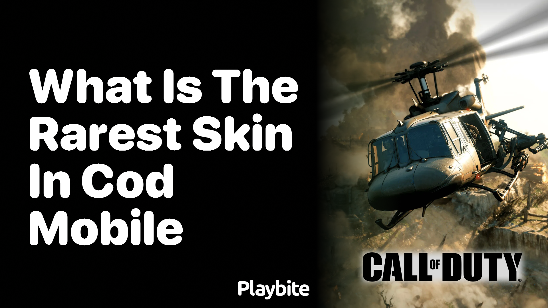 Discovering the Rarest Skin in Call of Duty Mobile