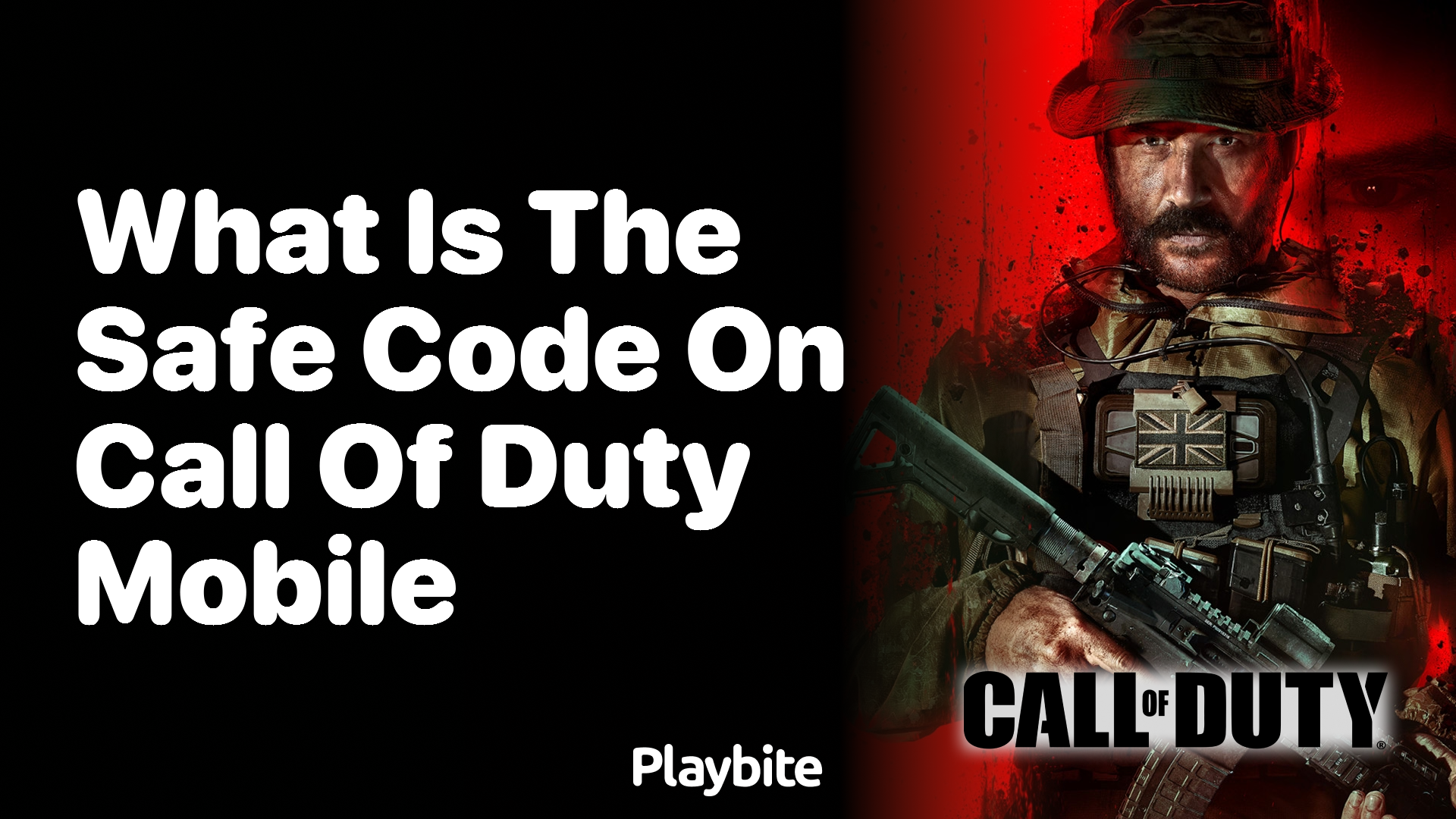 What Is the Safe Code on Call of Duty Mobile?