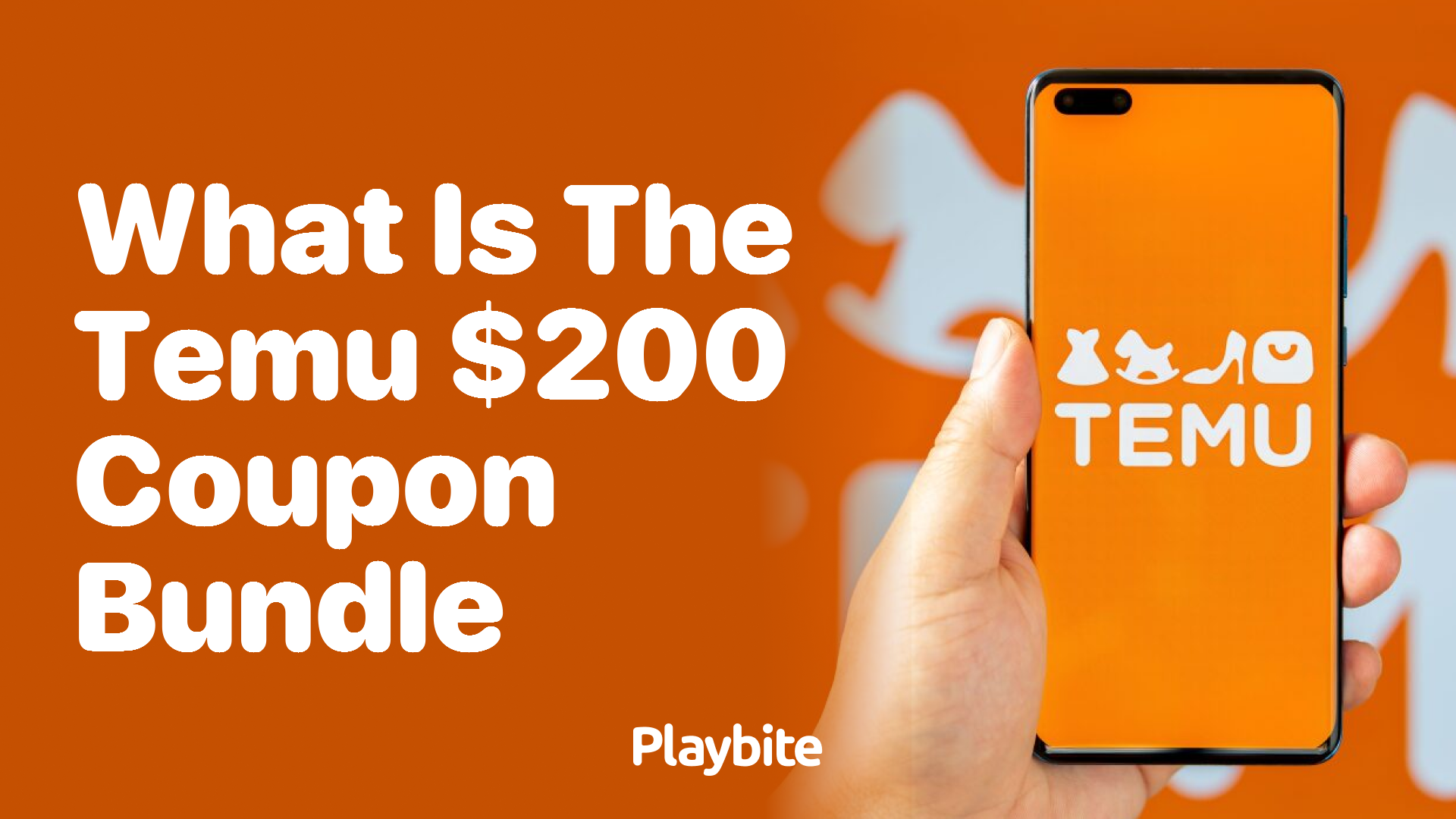 What is the Temu $200 Coupon Bundle?