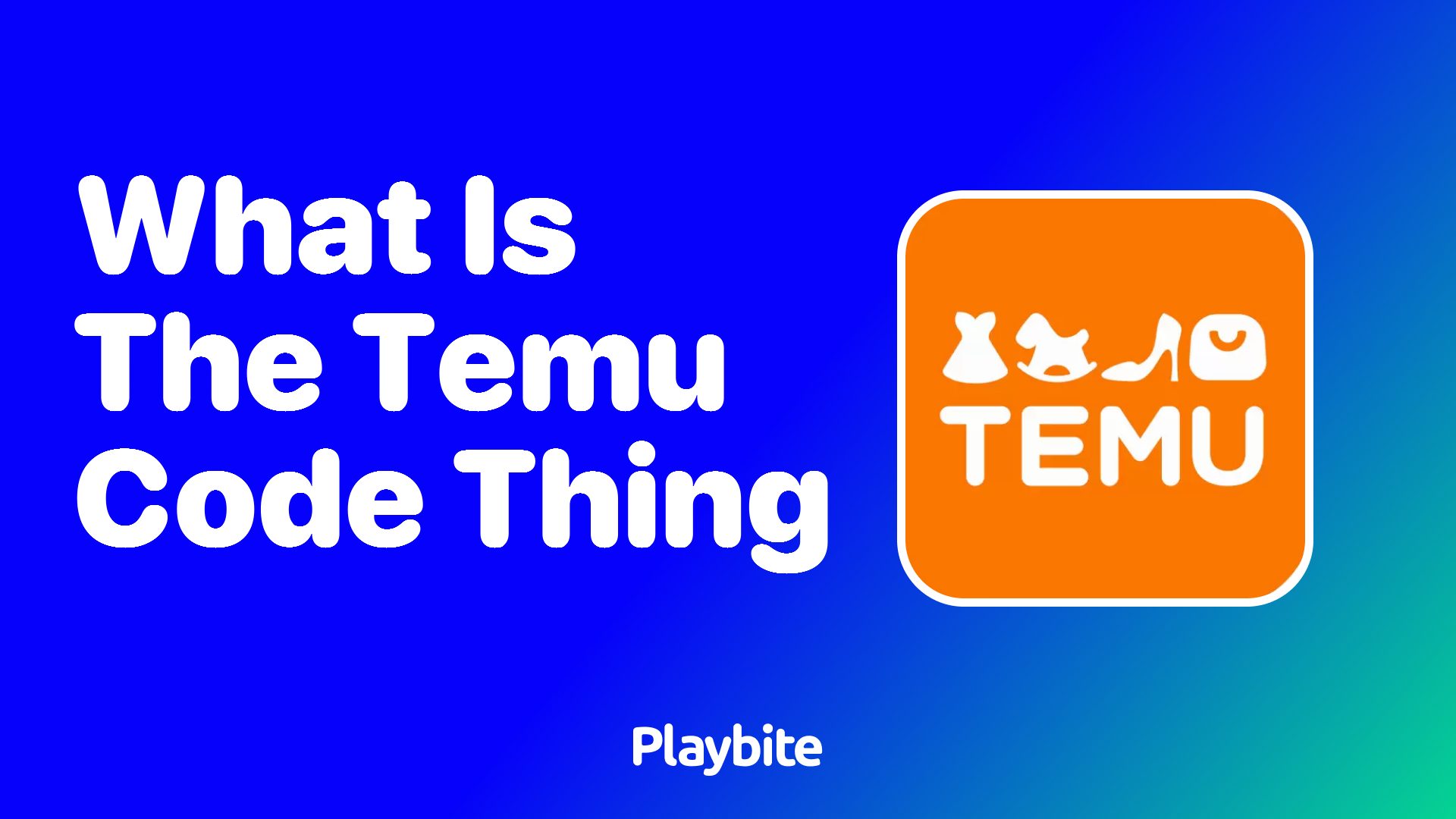 Exploring the Mystery: What Is the Temu Code Thing?