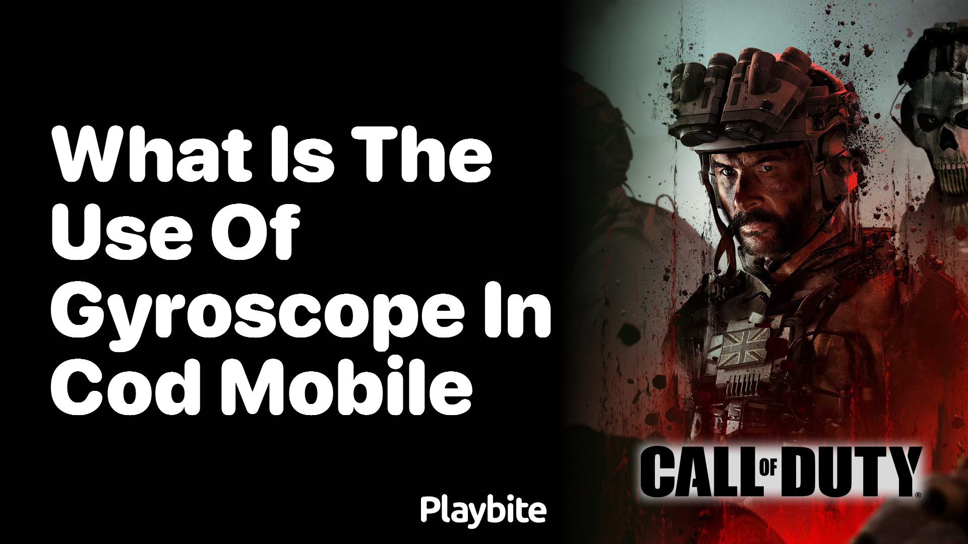 What Is the Use of Gyroscope in COD Mobile?