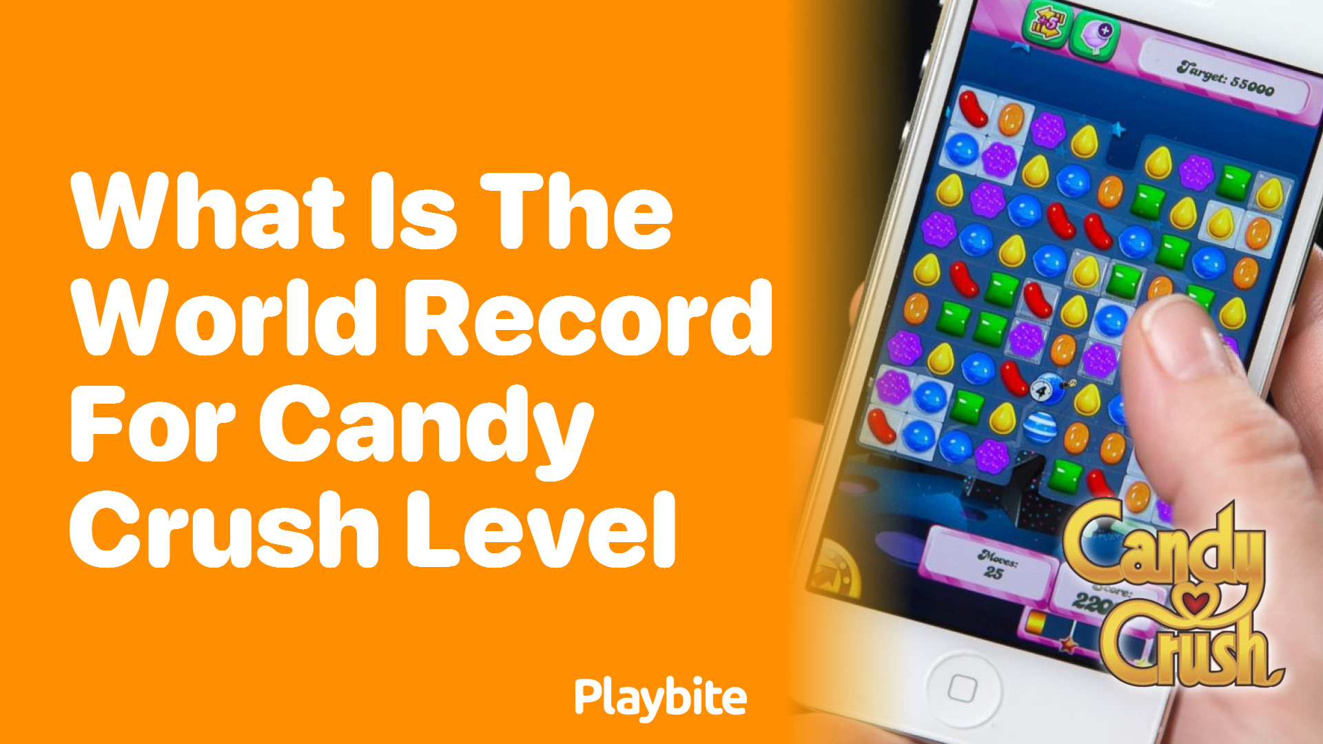 What is the World Record for a Candy Crush Level?