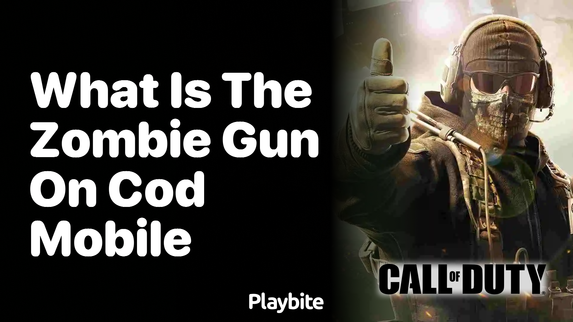 What is the Zombie Gun on COD Mobile?