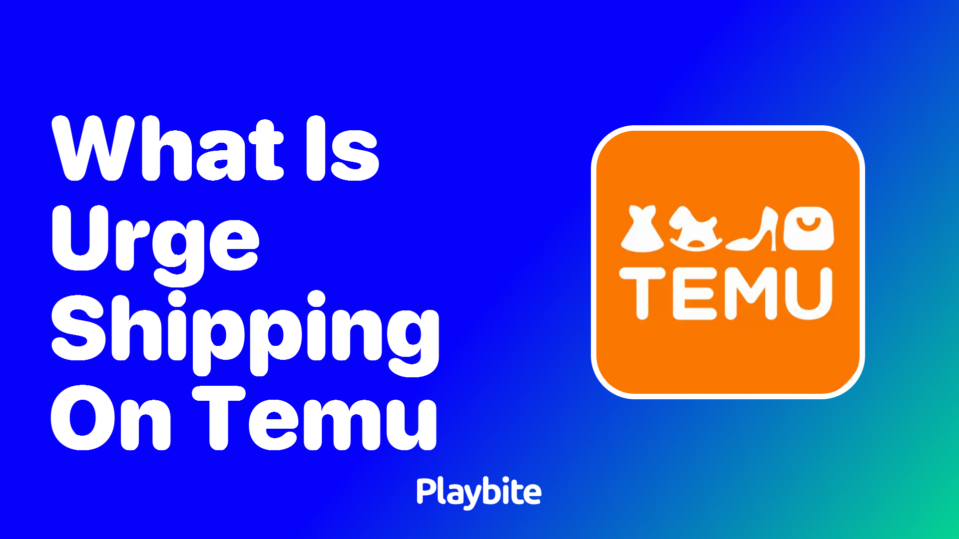 Does Temu Offer Expedited Shipping Options? - Playbite