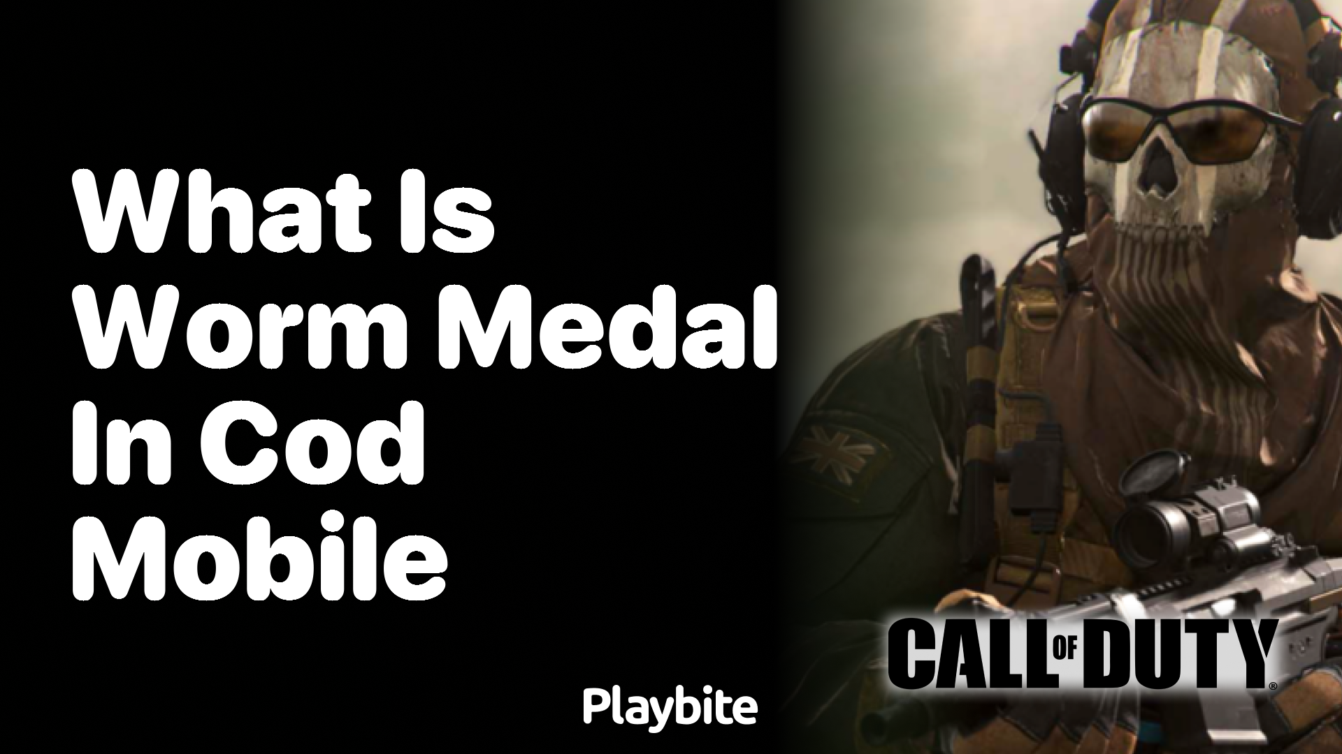 What is the Worm Medal in COD Mobile?