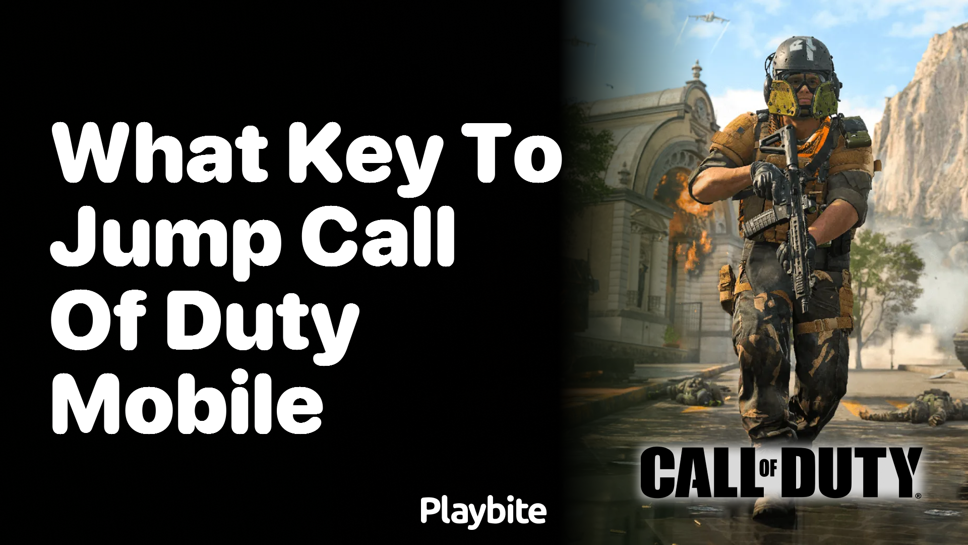 What Key to Jump in Call of Duty Mobile?