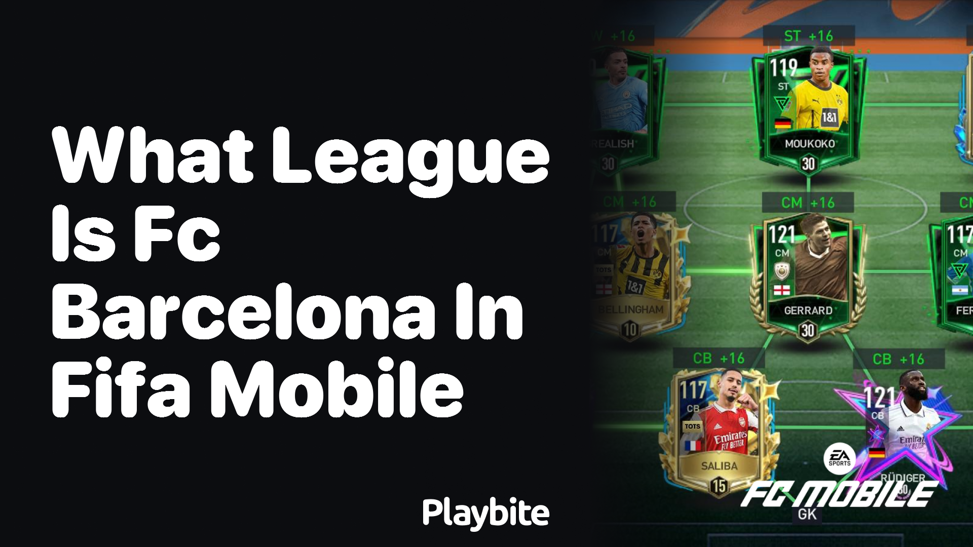 What League is FC Barcelona in on FIFA Mobile?