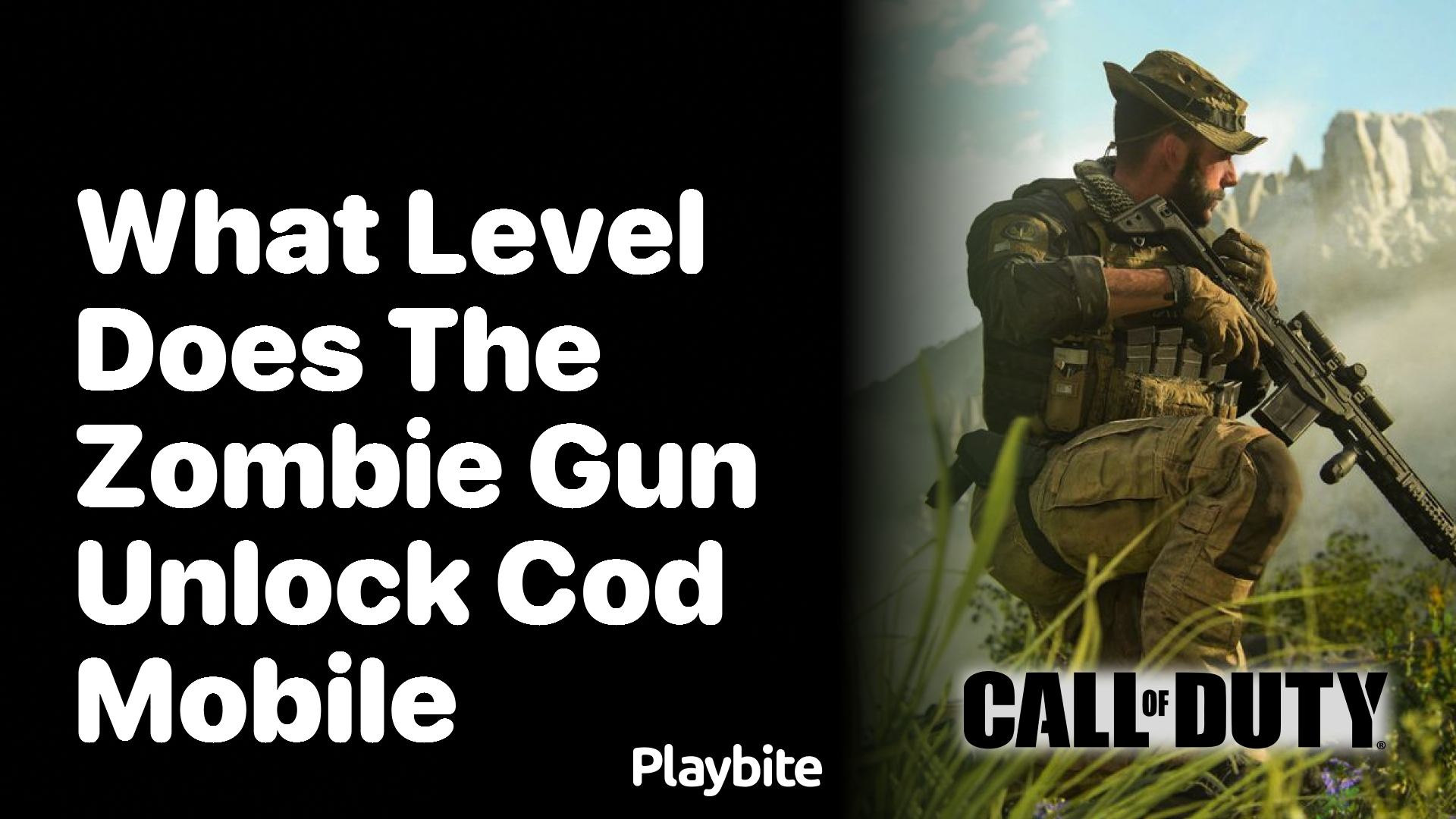 What Level Does the Zombie Gun Unlock in COD Mobile?