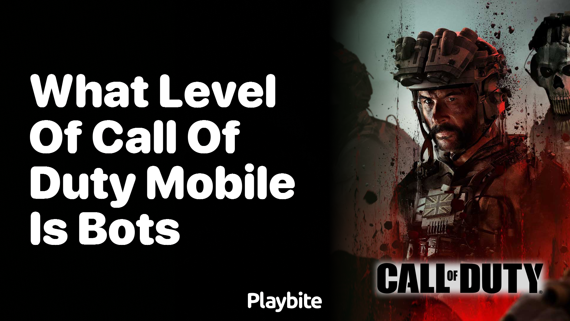 What Level of Call of Duty Mobile Is Dominated by Bots?