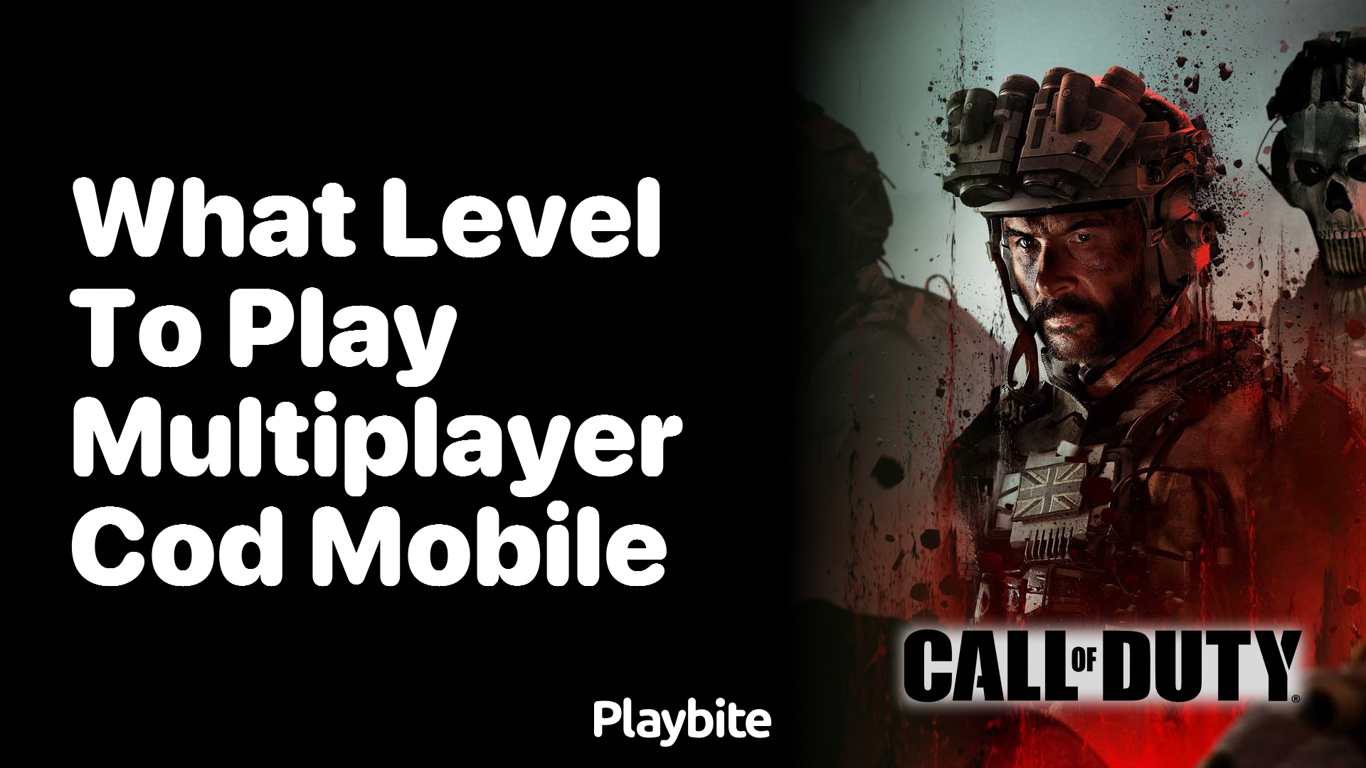 What Level Do You Need to Reach to Play Multiplayer in COD Mobile?