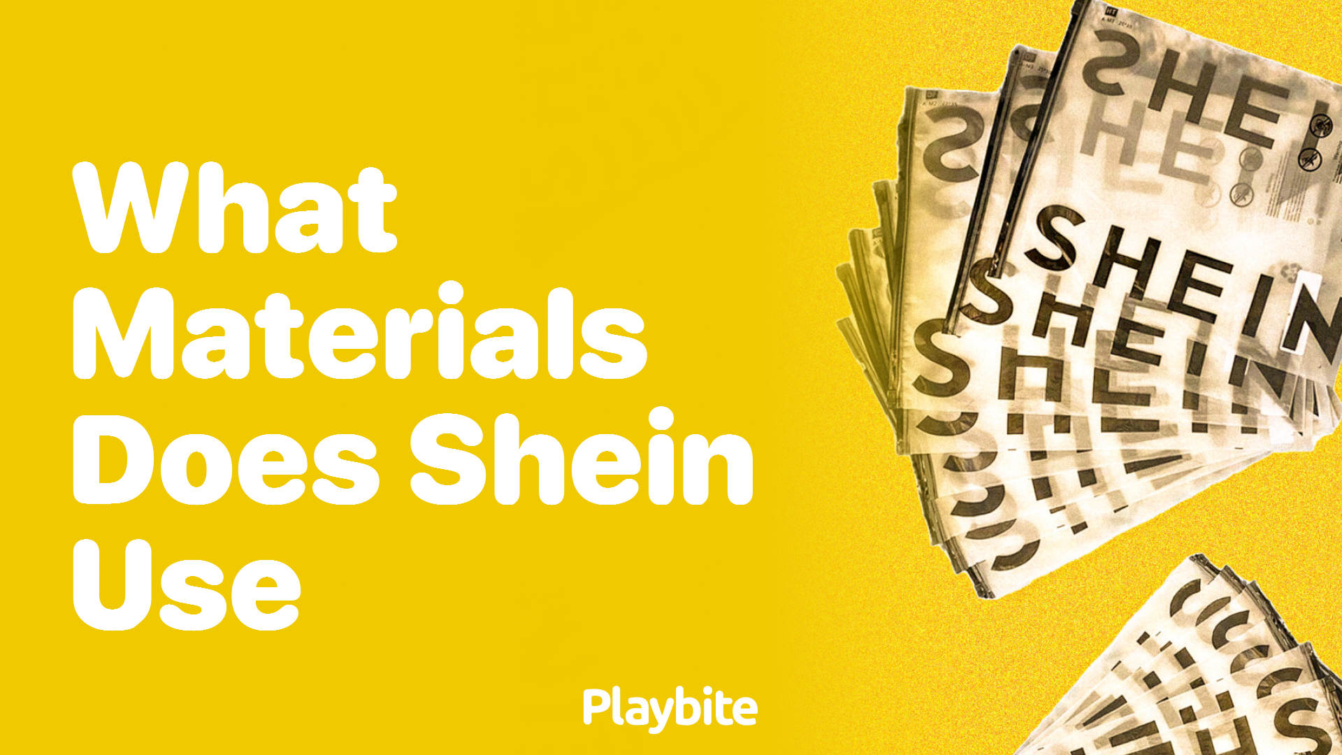 What Materials Does SHEIN Use in Their Clothing?