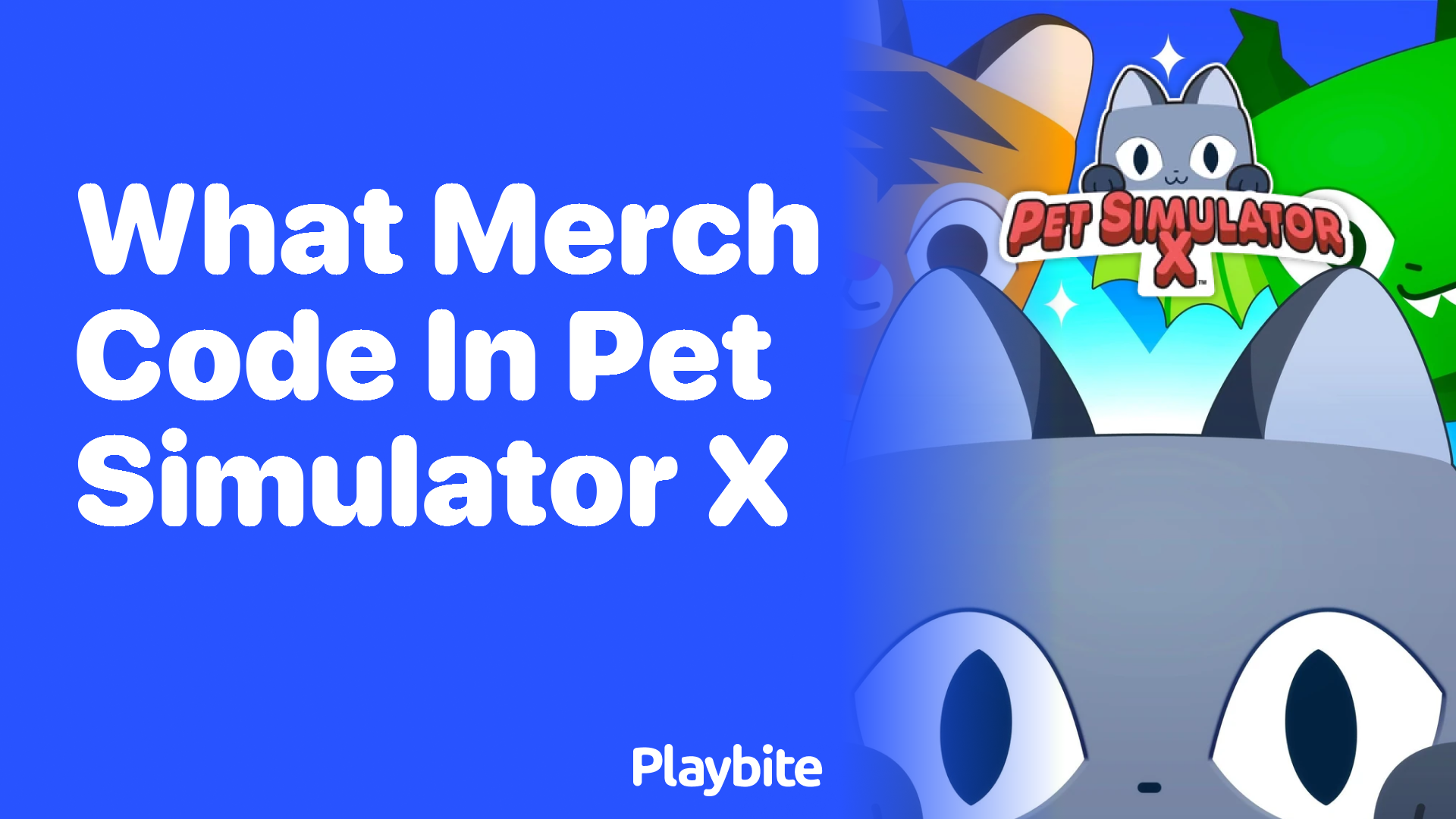 What Merch Code in Pet Simulator X Will Unlock Awesome Rewards?