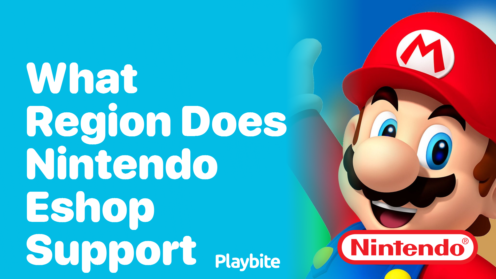 What Region Does Nintendo eShop Support?