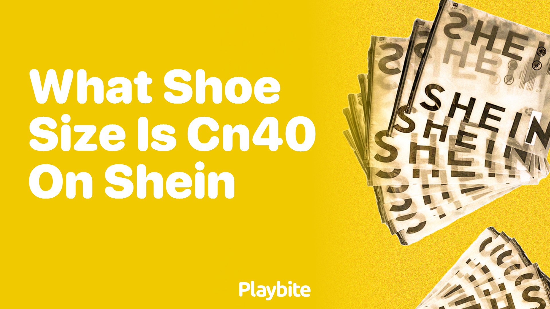 What Shoe Size is CN40 on SHEIN?