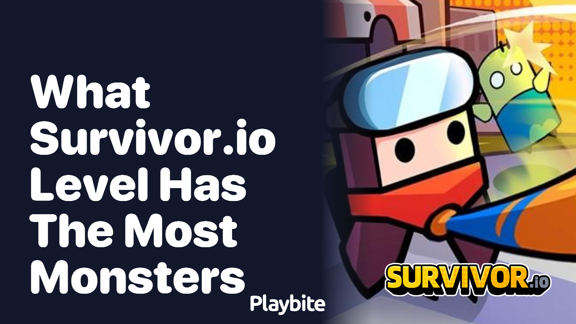 What Survivor.io Level Has the Most Monsters?