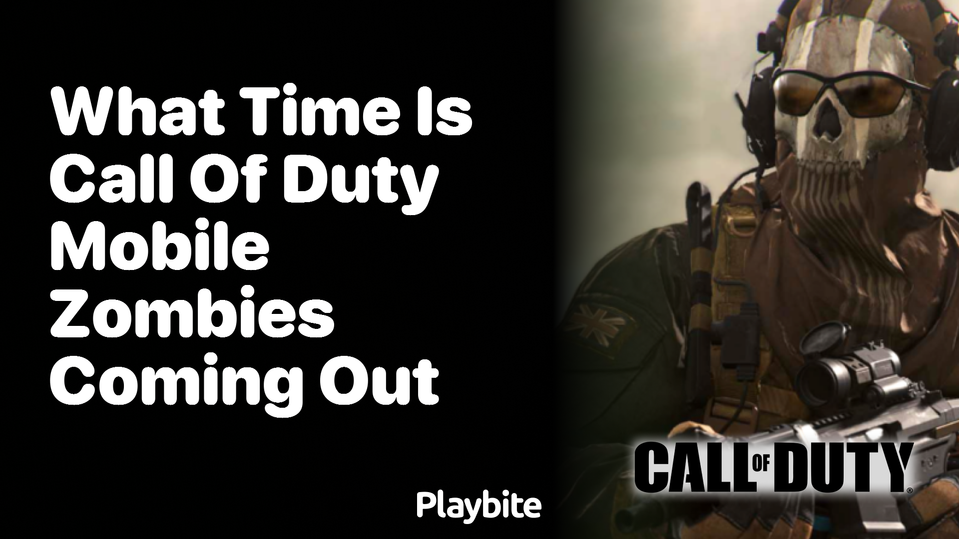 What Time Is Call of Duty Mobile Zombies Coming Out?