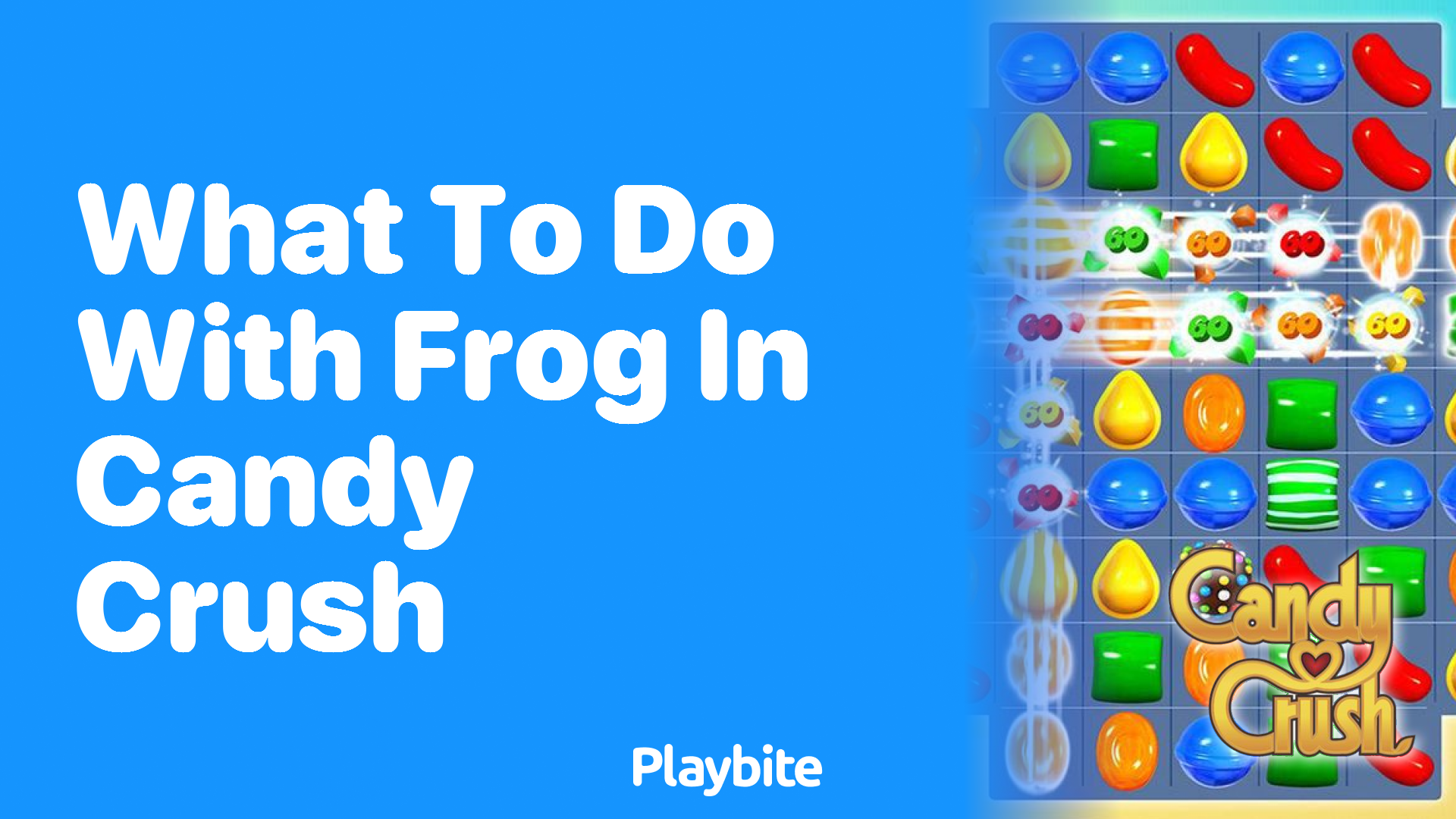 What to Do With the Frog in Candy Crush