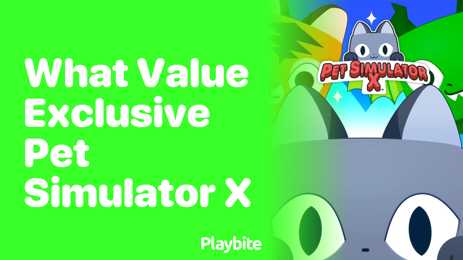 What Value Does an Exclusive Pet in Pet Simulator X Hold?