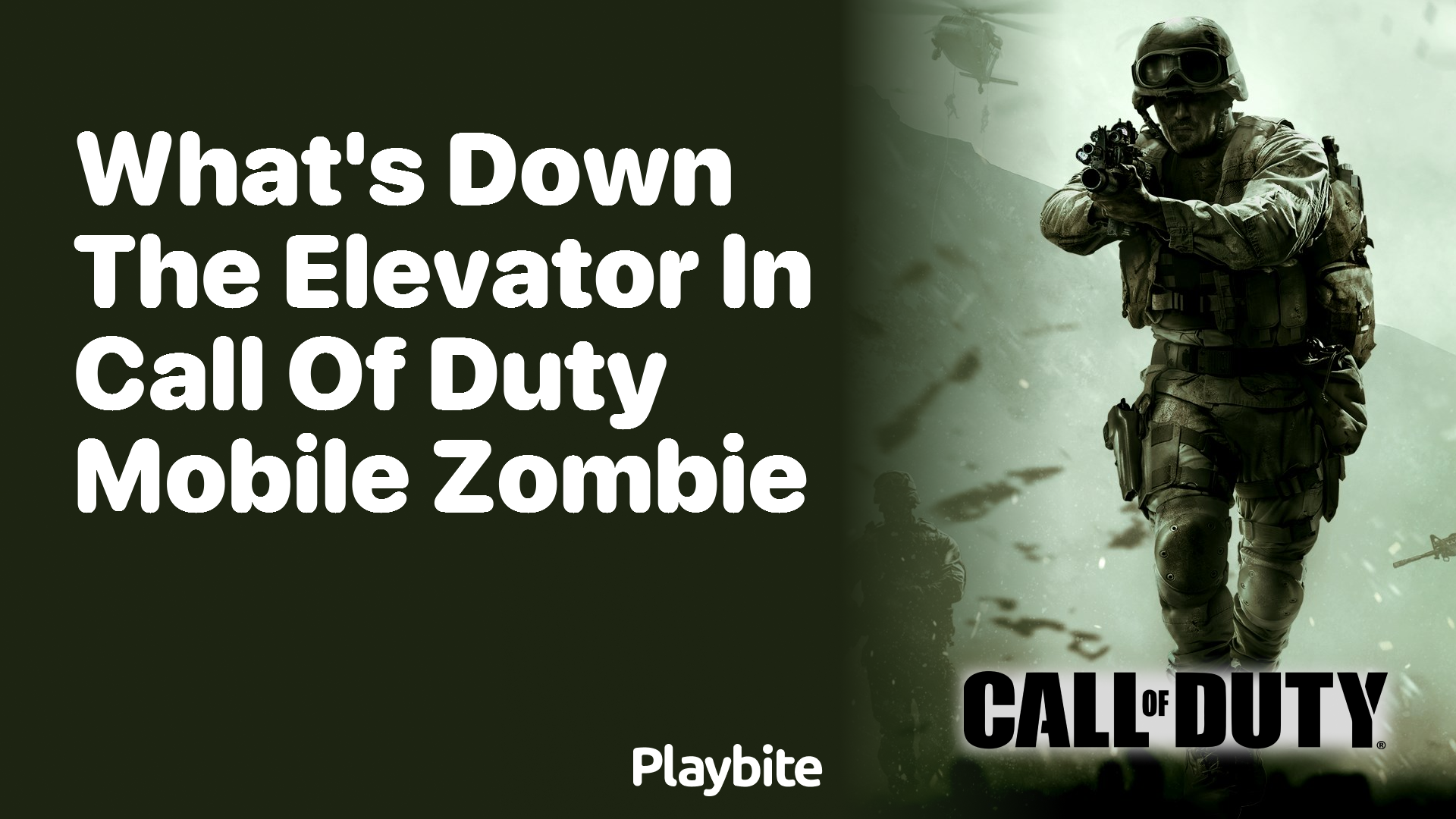 What&#8217;s Down the Elevator in Call of Duty Mobile Zombie Mode?