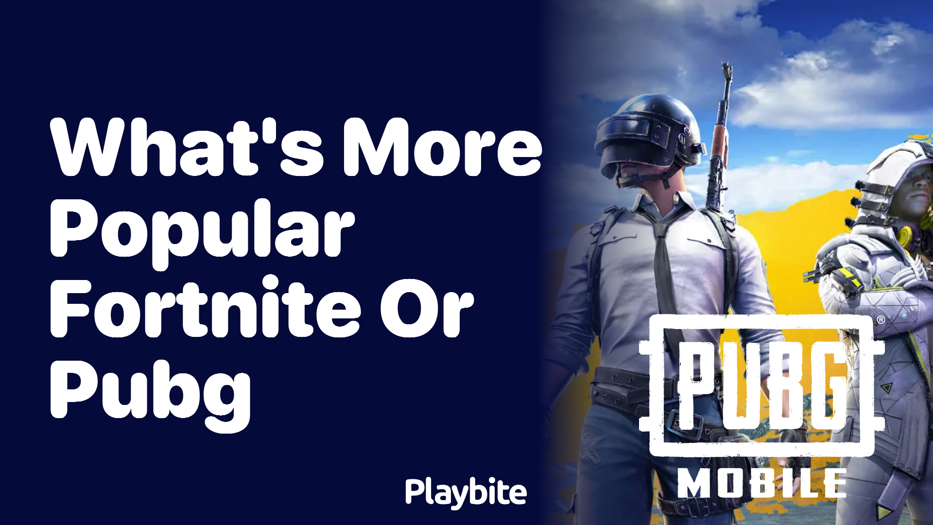 What&#8217;s More Popular: Fortnite or PUBG?