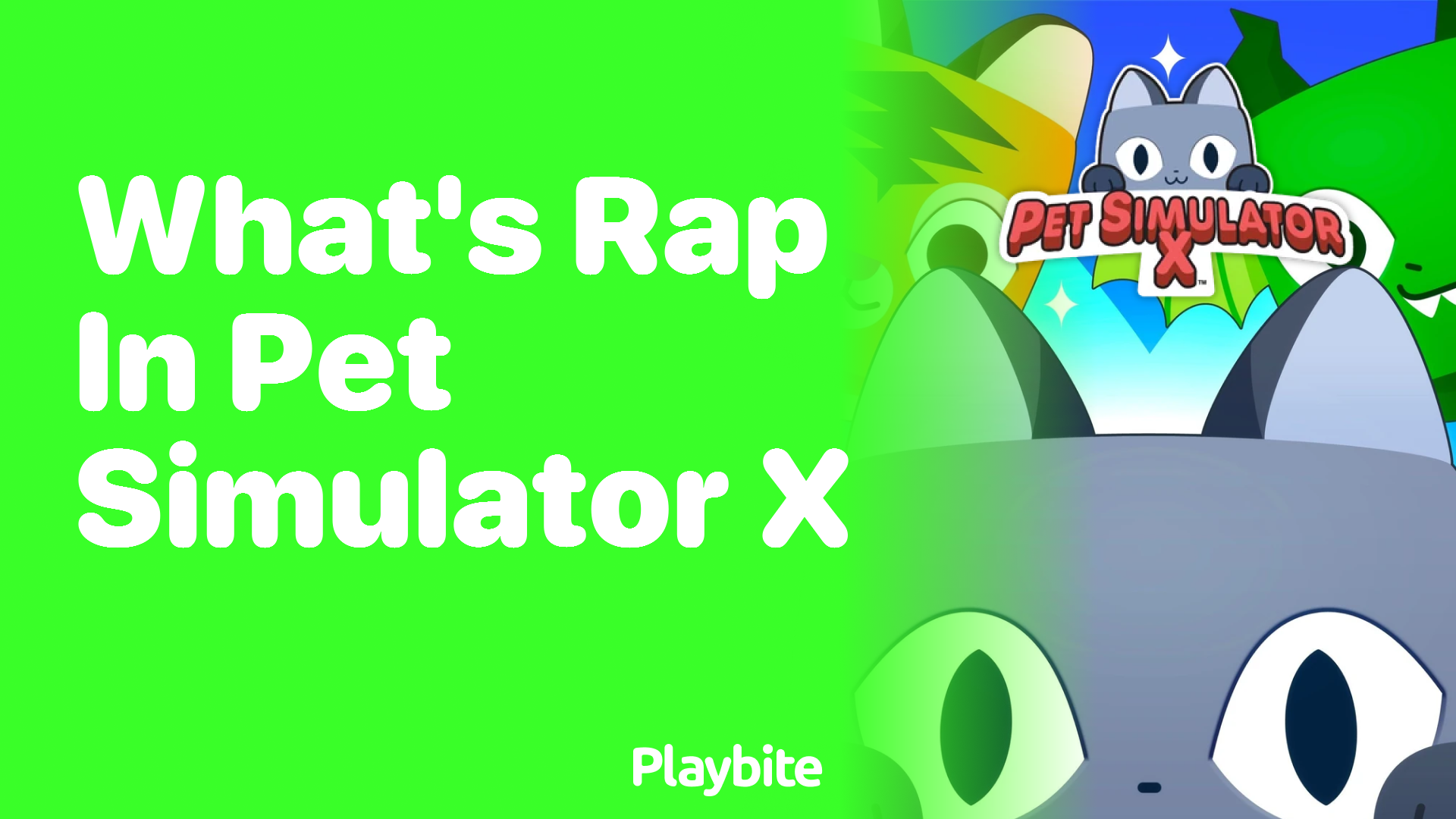 What&#8217;s Rap in Pet Simulator X? Unlocking the Mystery