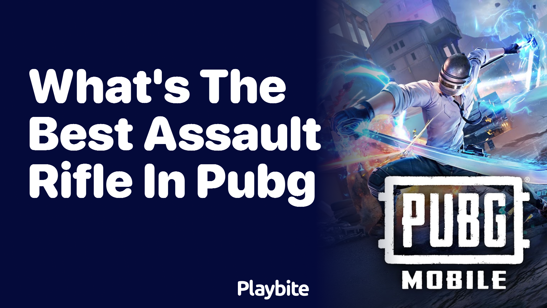 What&#8217;s the best assault rifle in PUBG Mobile?