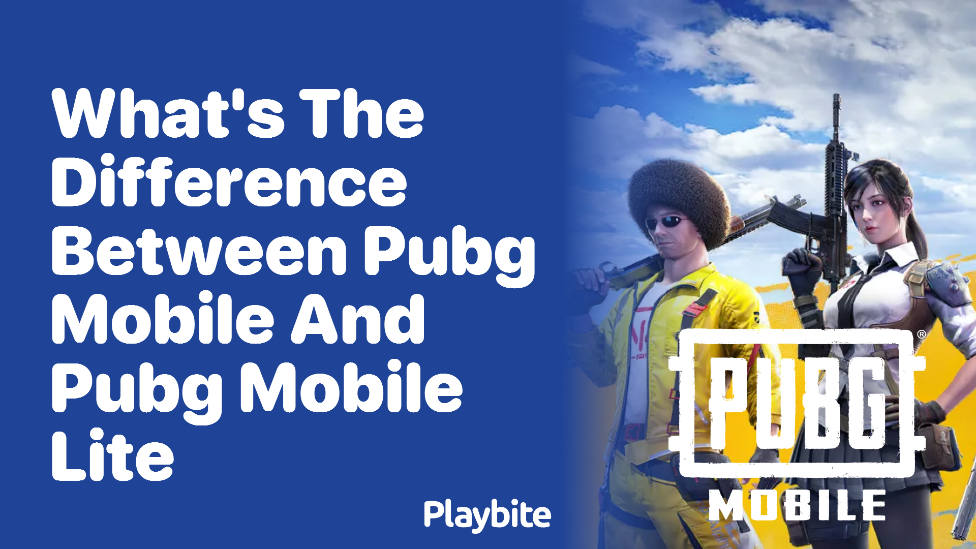 What&#8217;s the Difference Between PUBG Mobile and PUBG Mobile Lite?