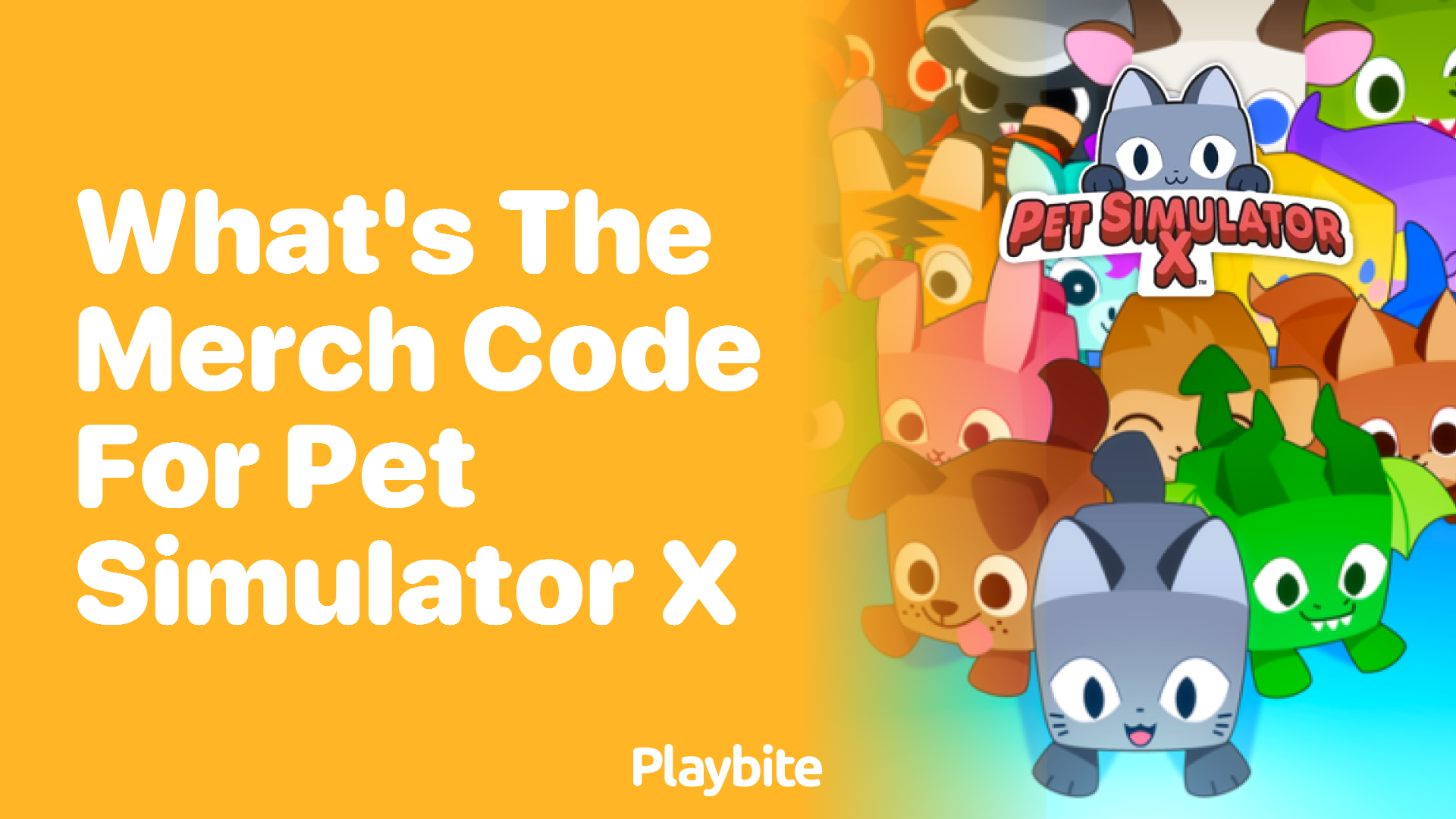 What&#8217;s the Merch Code for Pet Simulator X?