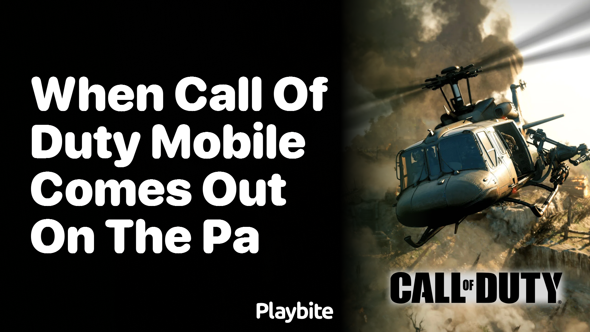 When Did Call of Duty Mobile Release on the App Stores?