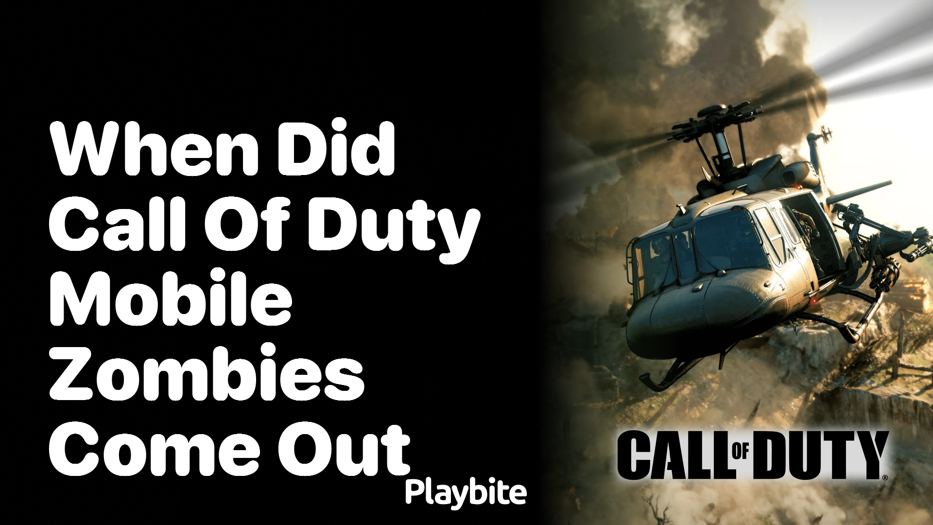 When Did Call of Duty Mobile Zombies Make Its Debut?