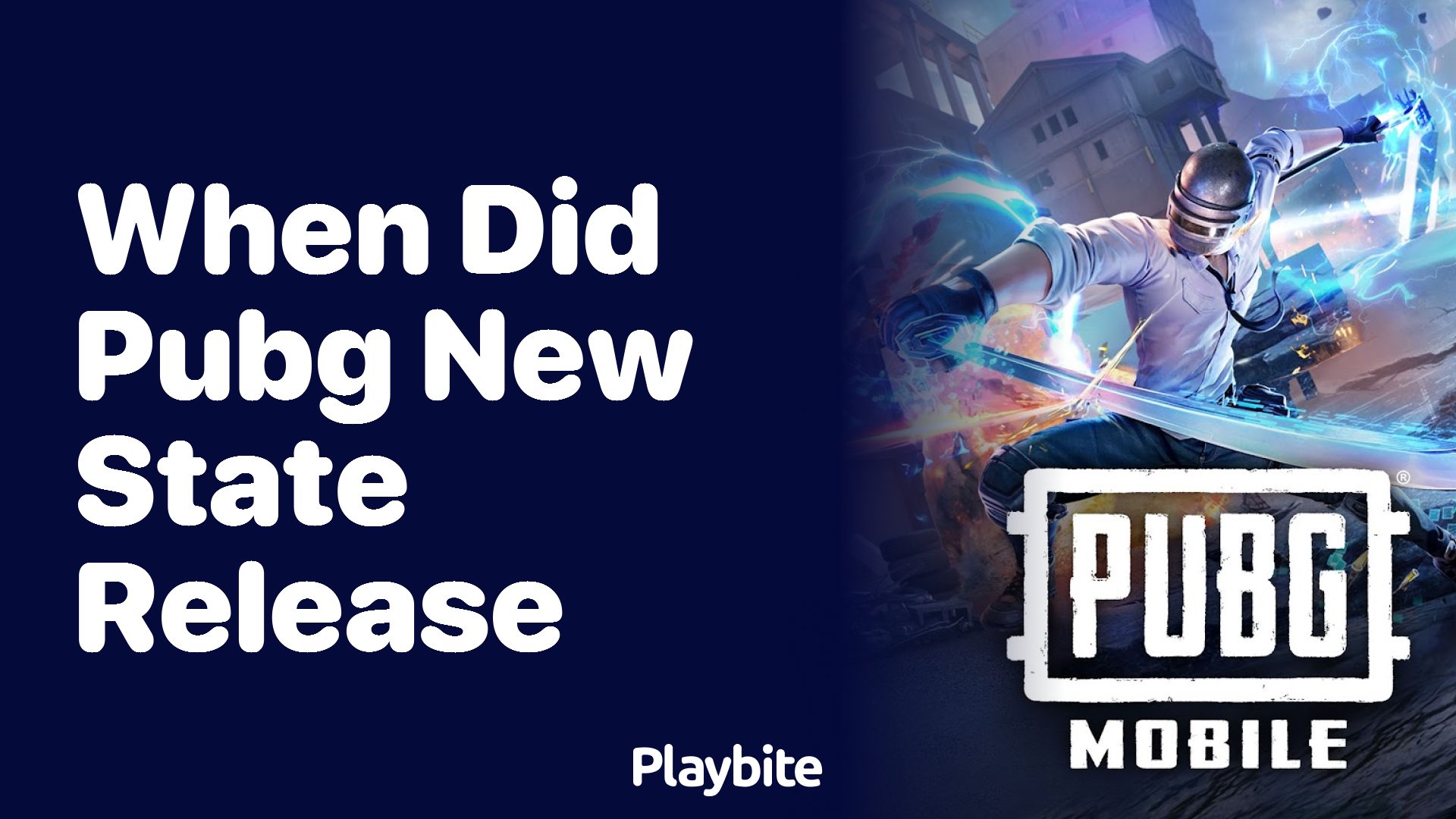 When Did PUBG New State Release? Find Out Here!