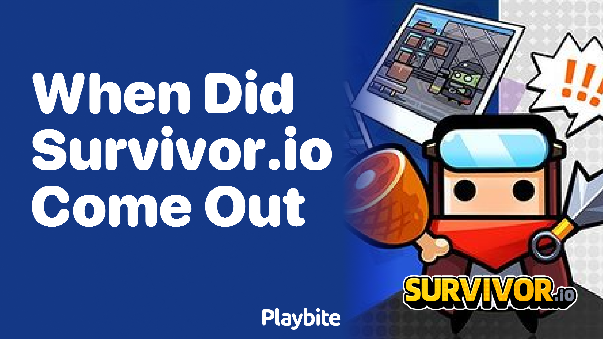 When Did Survivor.io Make Its Exciting Debut? - Playbite