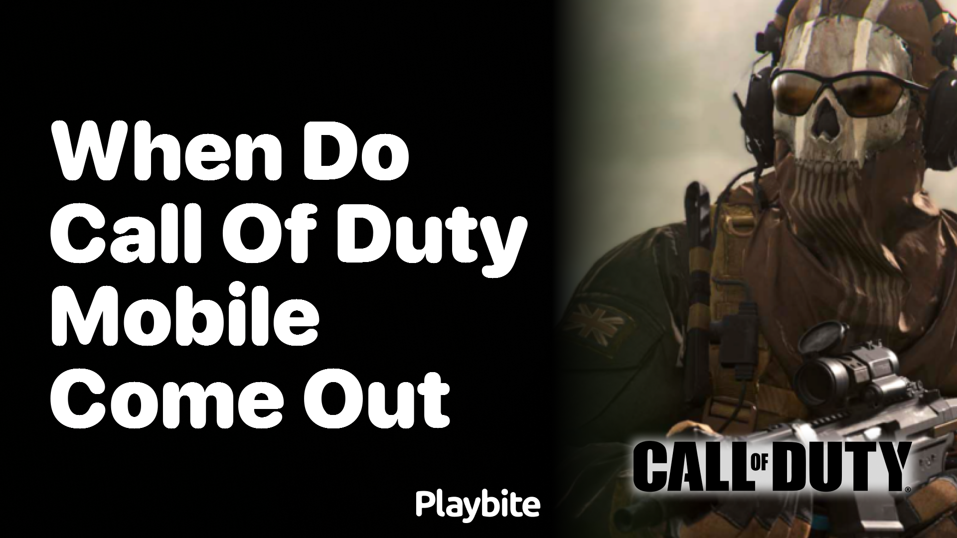 When Did Call of Duty Mobile Come Out?