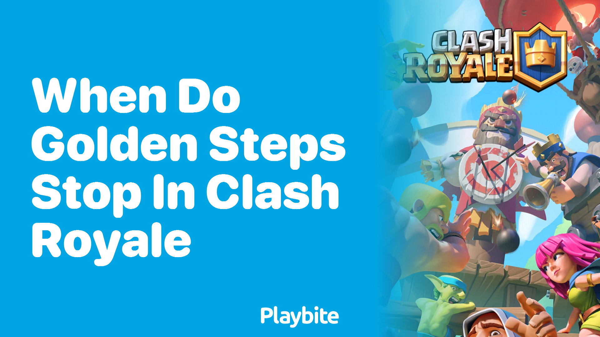 When Do Golden Steps Stop in Clash Royale?