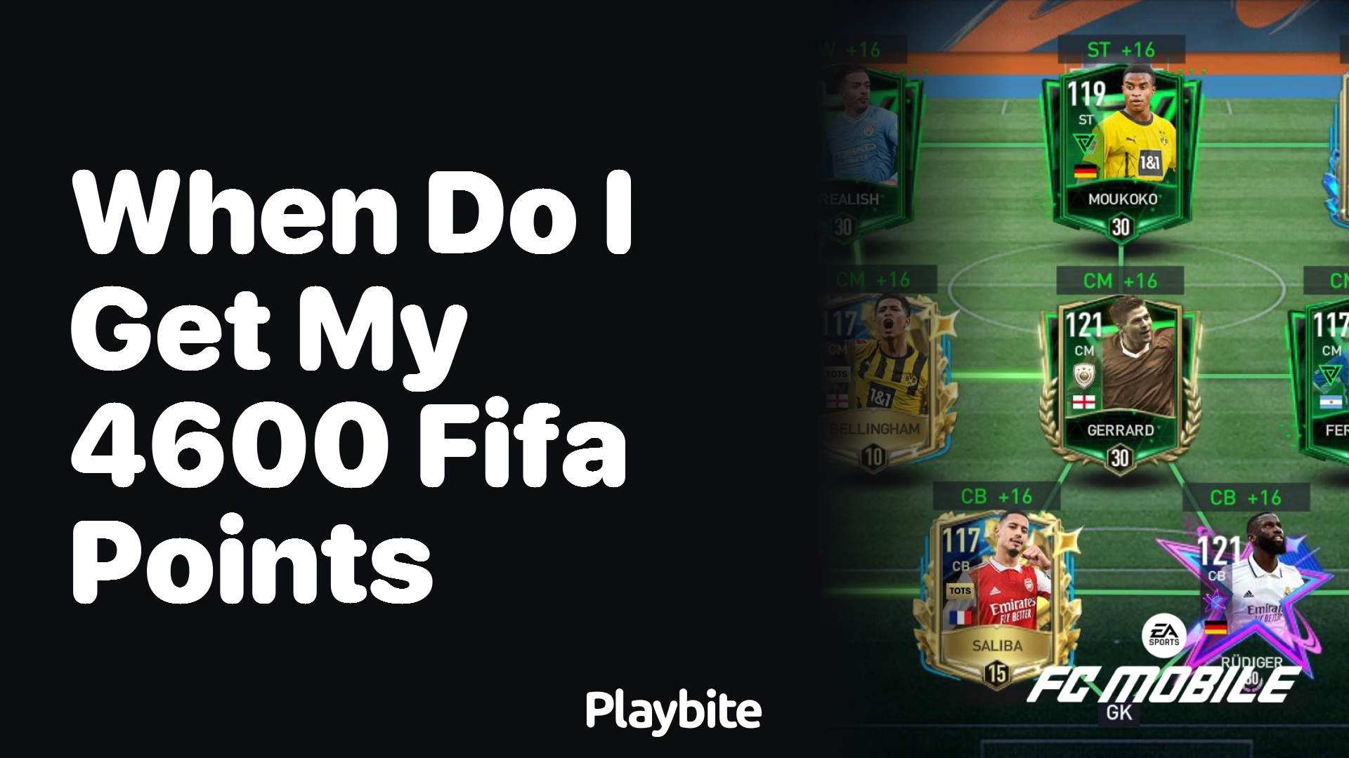 When Do I Get My 4600 FIFA Points in EA Sports FC Mobile?