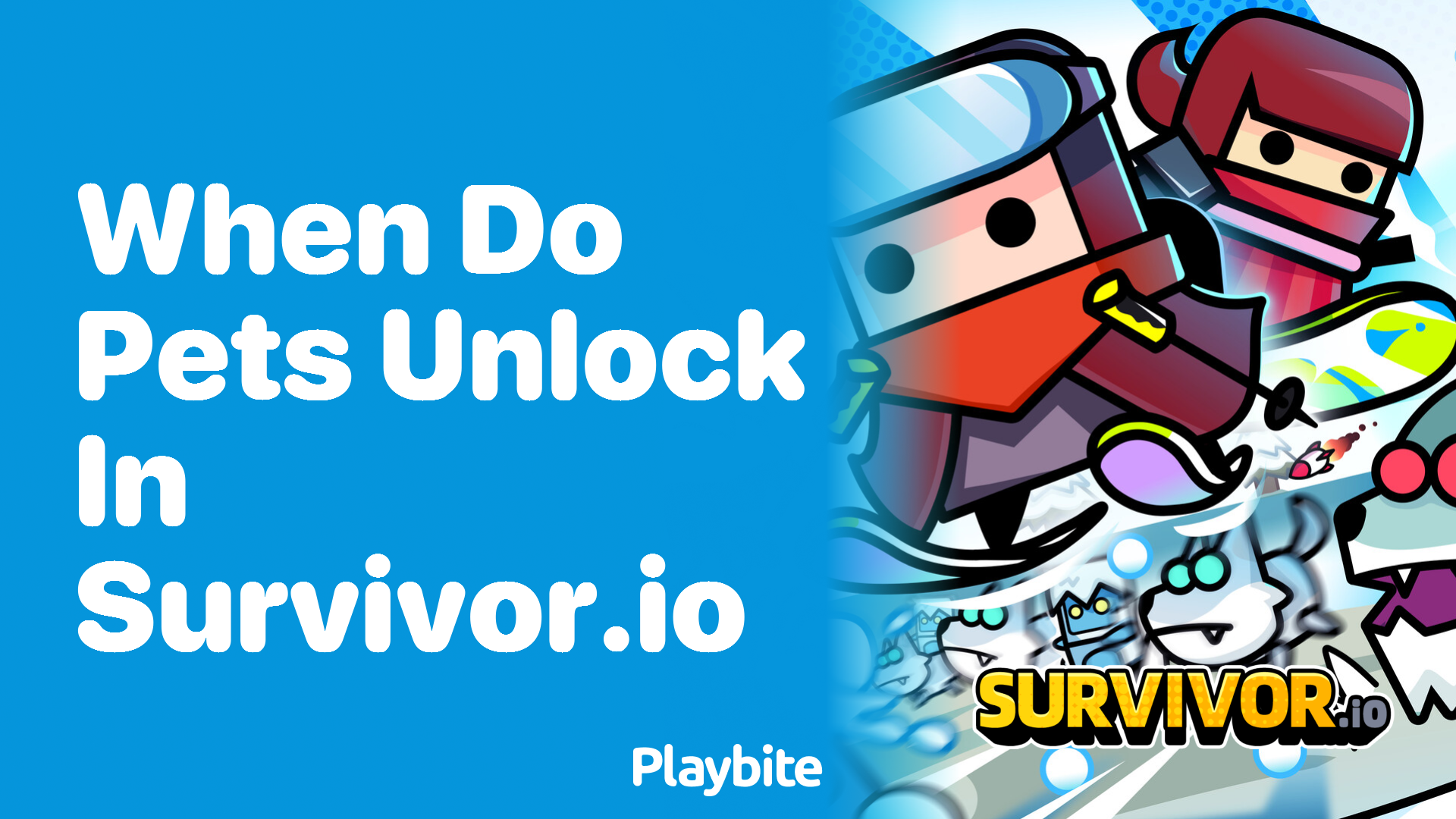 When Do Pets Unlock in Survivor.io?