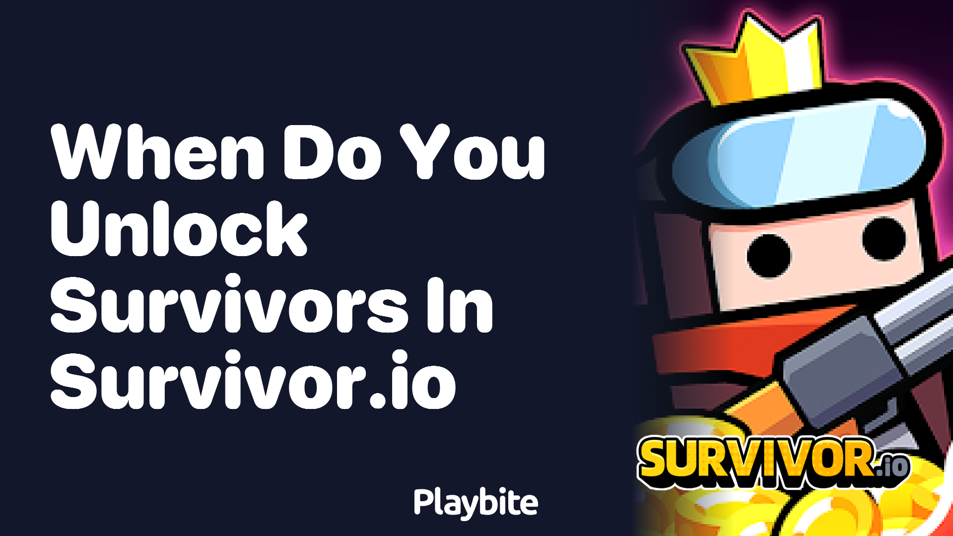 When Do You Unlock Survivors in Survivor.io?