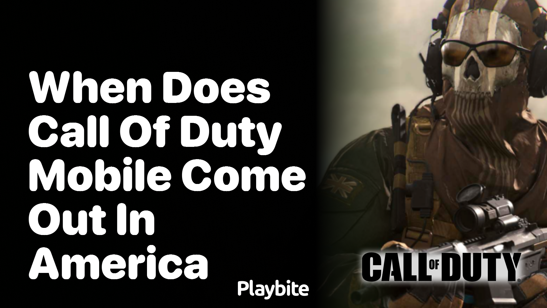 When Does Call of Duty Mobile Hit the Shores of America?