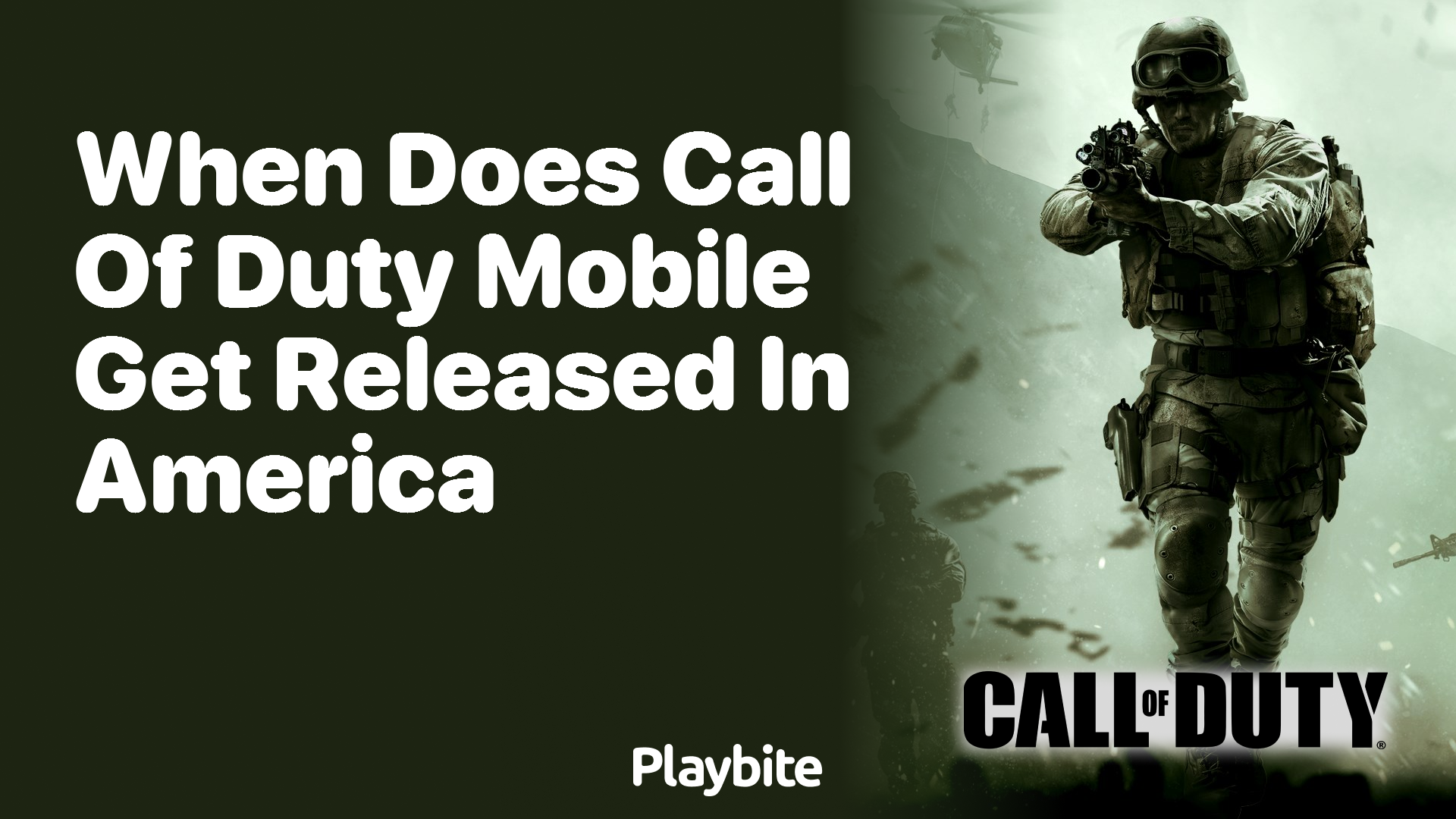 When Does Call of Duty Mobile Get Released in America?