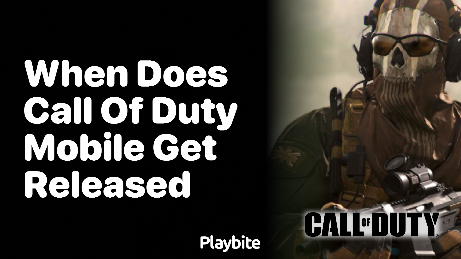 When Does Call of Duty Mobile Get Released?