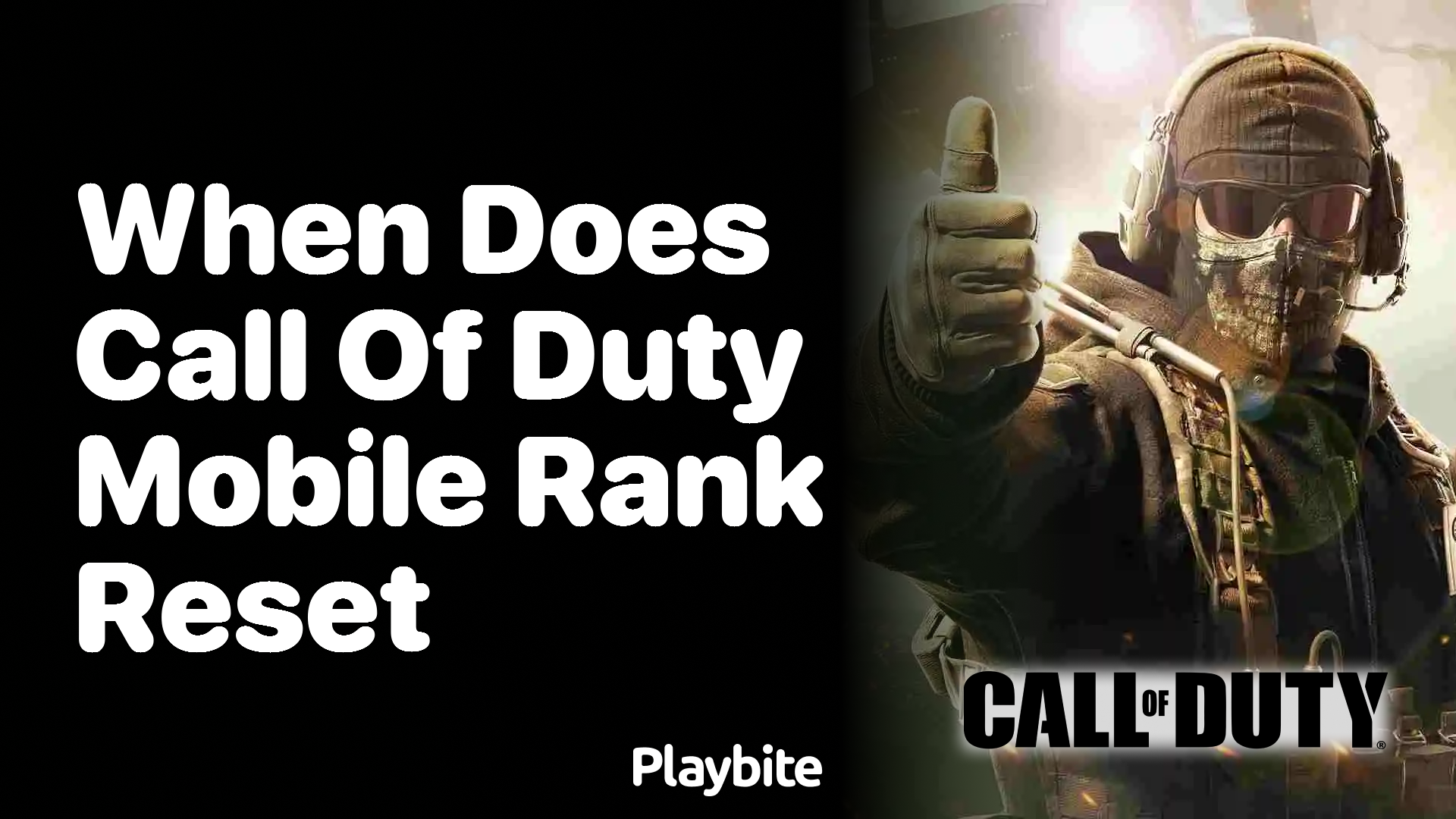 When Does Call of Duty Mobile Rank Reset?