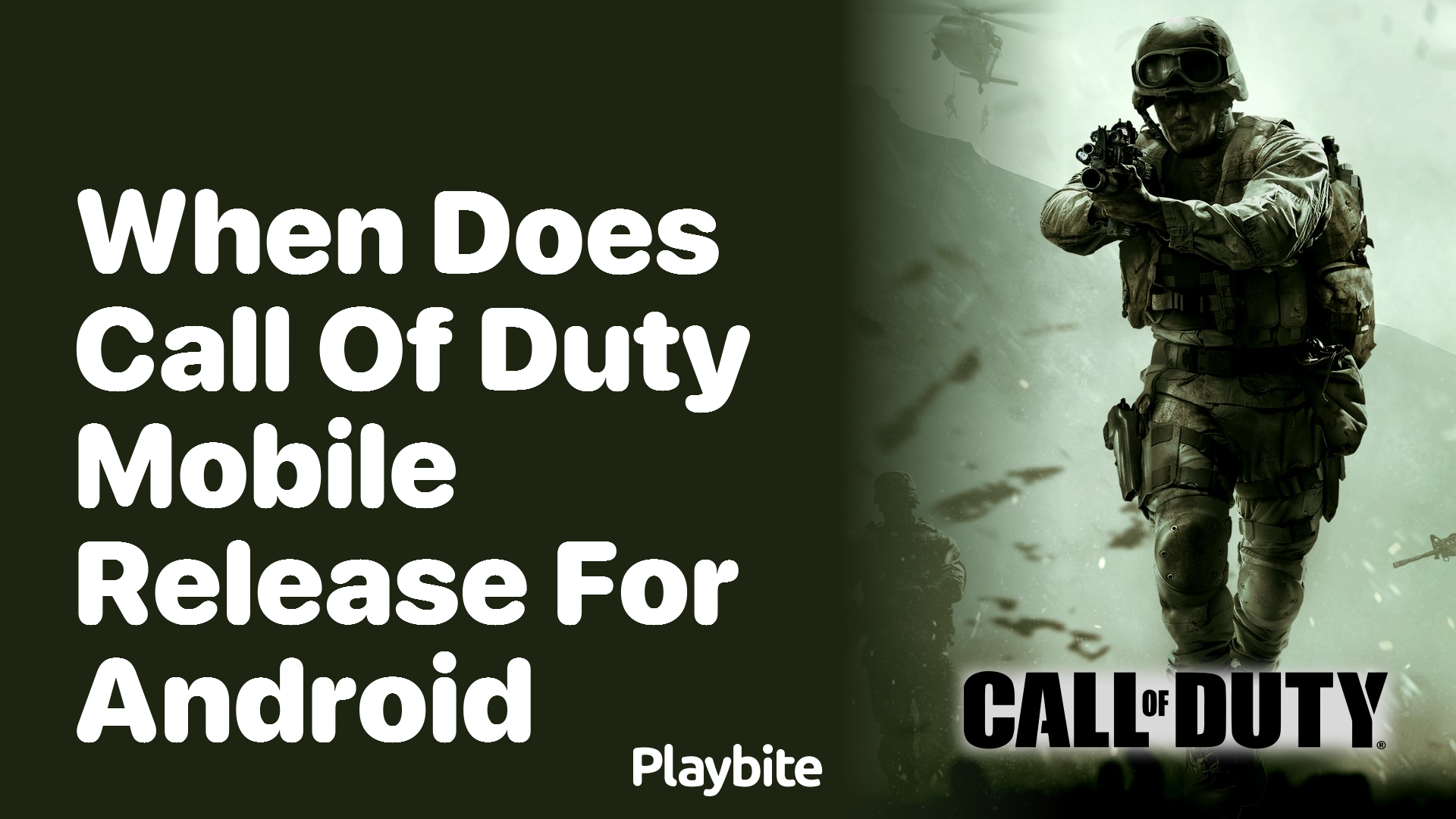 When Does Call of Duty Mobile Release for Android?