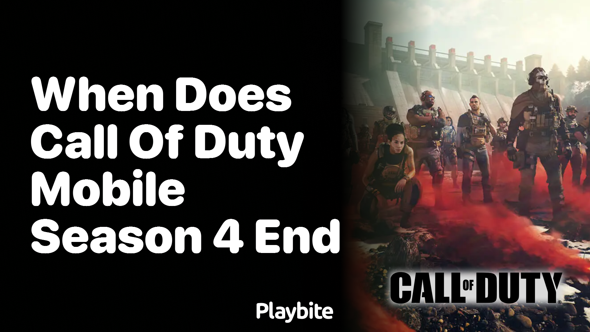 When Does Call of Duty Mobile Season 4 End?