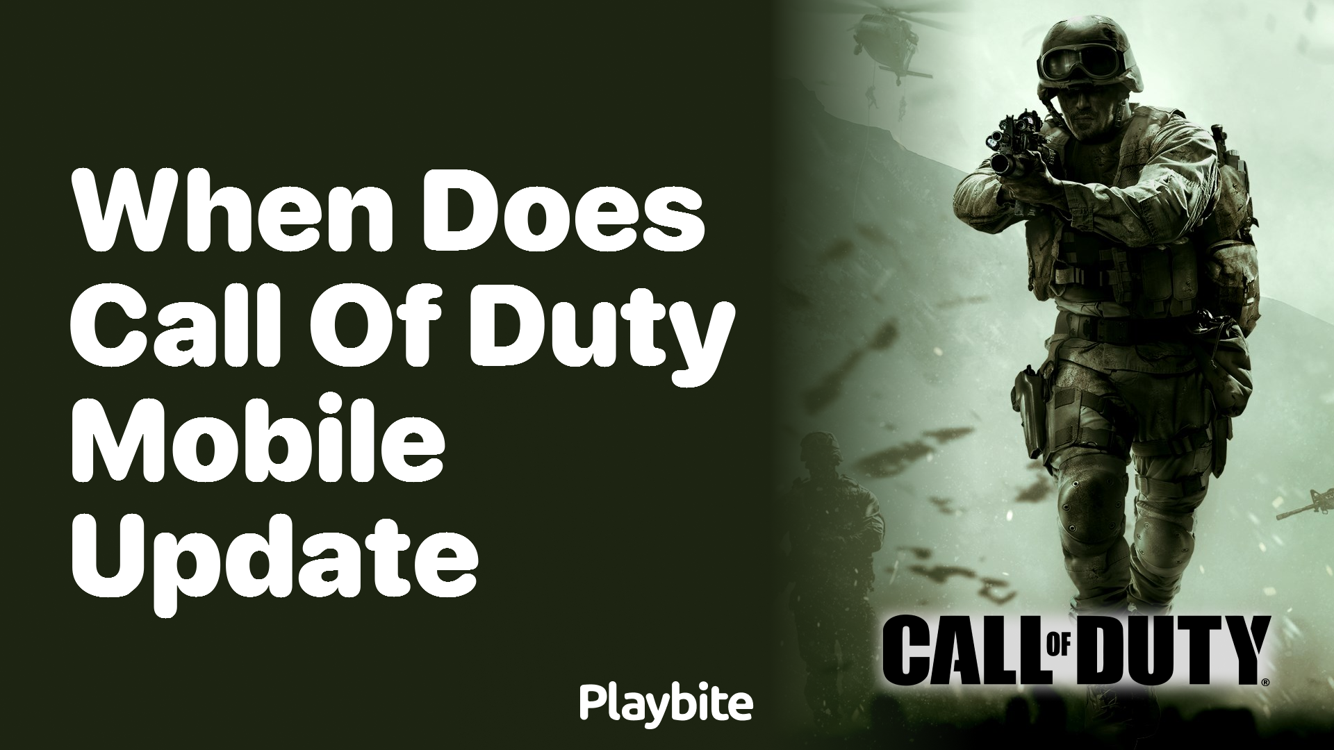 When Does Call of Duty Mobile Update?